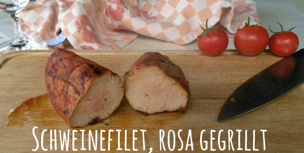 Schweinefilet, rosa gegrillt – papakocht